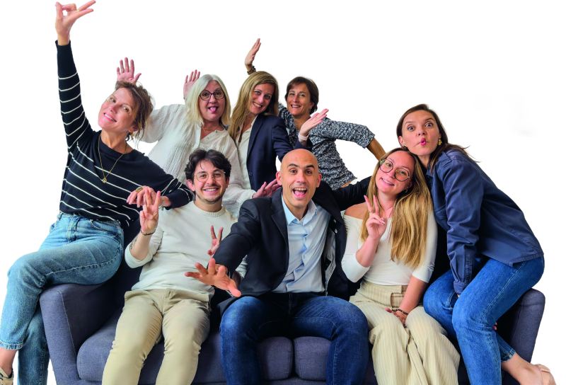 L'équipe du siège de Contact Hôtels